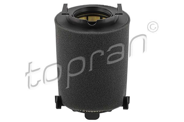 110 732 001 TOPRAN 220mm, 136mm, Cylindrical, Synthetic leather, Filter Insert, with pre-filter Height: 220mm Engine air filter 110 732 buy