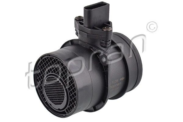 TOPRAN 110 888 Mass air flow sensor with housing, with integrated grille