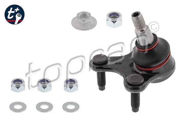 110 995 001 TOPRAN Front Axle Right, with attachment material, for control arm Suspension ball joint 110 995 buy