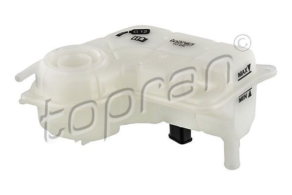 TOPRAN 111 030 Coolant expansion tank without cap, with sensor
