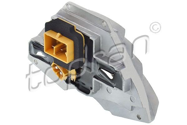 Audi 80 Resistor, interior blower 2725783 TOPRAN 111 036 online buy