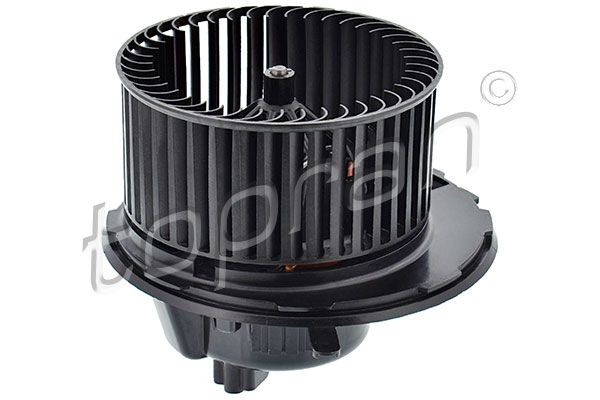112 346 TOPRAN Heater blower motor SKODA for left-hand drive vehicles, without cable