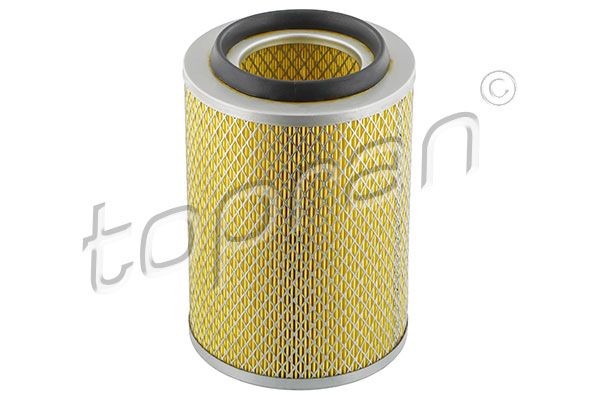 112 370 001 TOPRAN 237mm, 162mm, Cylindrical, Sheet Steel, Filter Insert, with seal, for dusty operating conditions, with integrated grille Height: 237mm Engine air filter 112 370 buy
