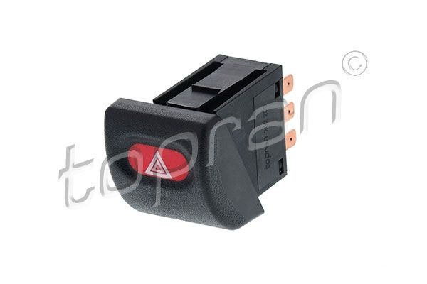TOPRAN Switch, hazard light OPEL Combo C Box Body / Estate new 202 200