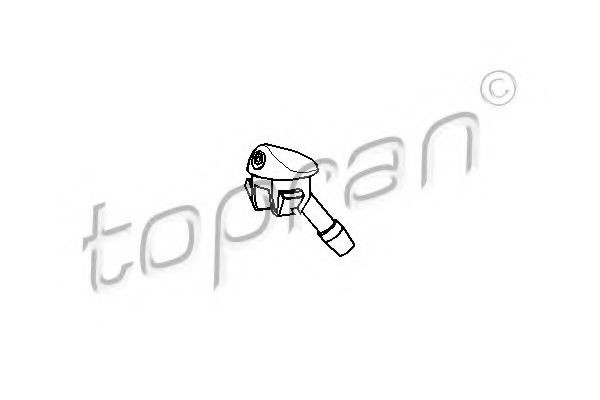 Original TOPRAN 202 405 001 Washer nozzle 202 405 for OPEL CORSA