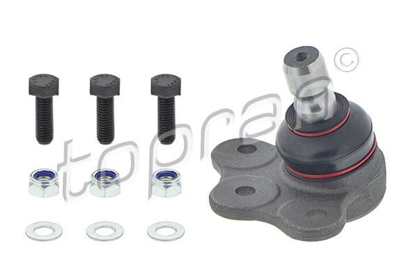 Opel OMEGA Power steering parts - Ball Joint TOPRAN 205 476