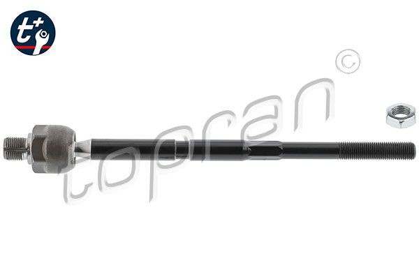 TOPRAN 206 898 Inner tie rod Front Axle Left, Front Axle Right, M 14 x 1,5, 38 mm, for vehicles with power steering, with nut