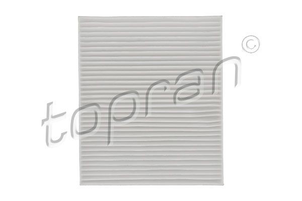 TOPRAN 207680 Air conditioner filter Pollen Filter, Filter Insert, 240 mm x 206 mm x 35 mm, rectangular