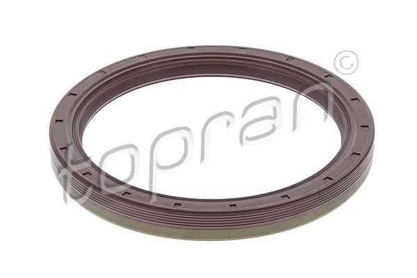 TOPRAN 300 390 Crankshaft seal transmission sided, FPM (fluoride rubber)