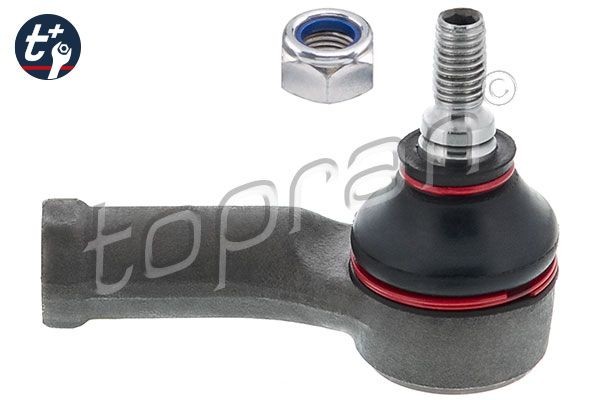 301 365 001 TOPRAN M 10 x 1,5 mm, Front Axle Right, with nut Tie rod end 301 365 buy