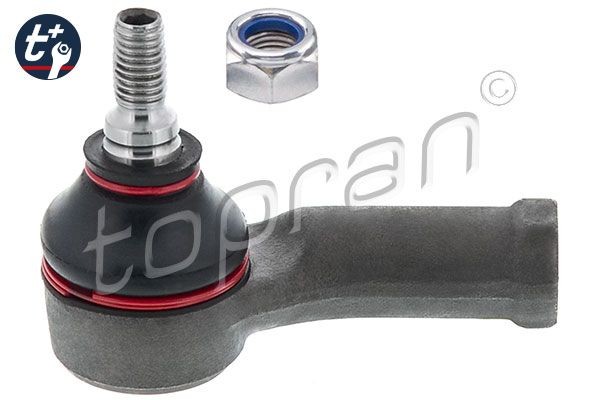 301 366 001 TOPRAN M 10 x 1,5 mm, Front Axle Left, with nut Tie rod end 301 366 buy