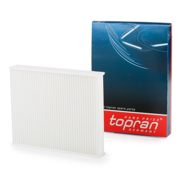 TOPRAN 301 763 Pollen filter Filter Insert, Pollen Filter, 240 mm x 190 mm x 35 mm, rectangular