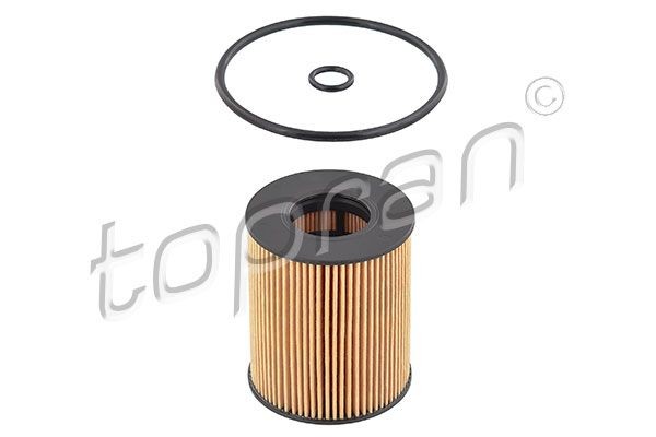 TOPRAN 301 914 Oil filter with gaskets/seals, Filter Insert
