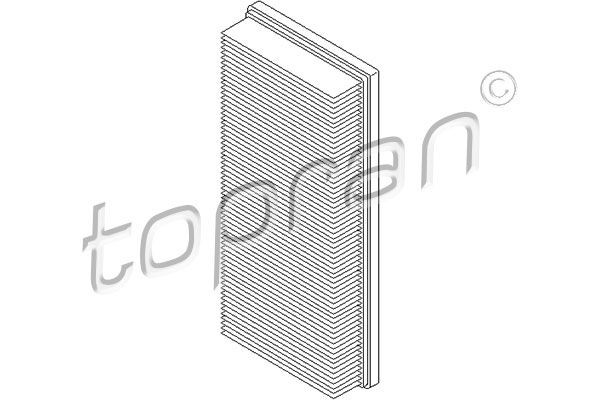 Great value for money - TOPRAN Air filter 301 915