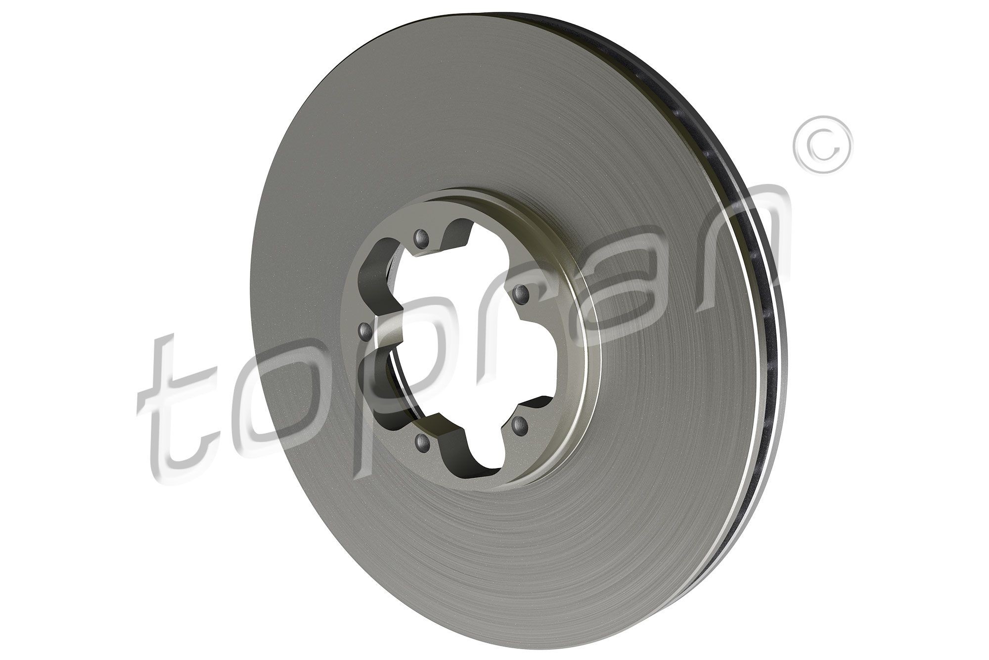 302 087 TOPRAN Brake rotors FORD Front Axle, 294x24,5mm, 5x100, Vented