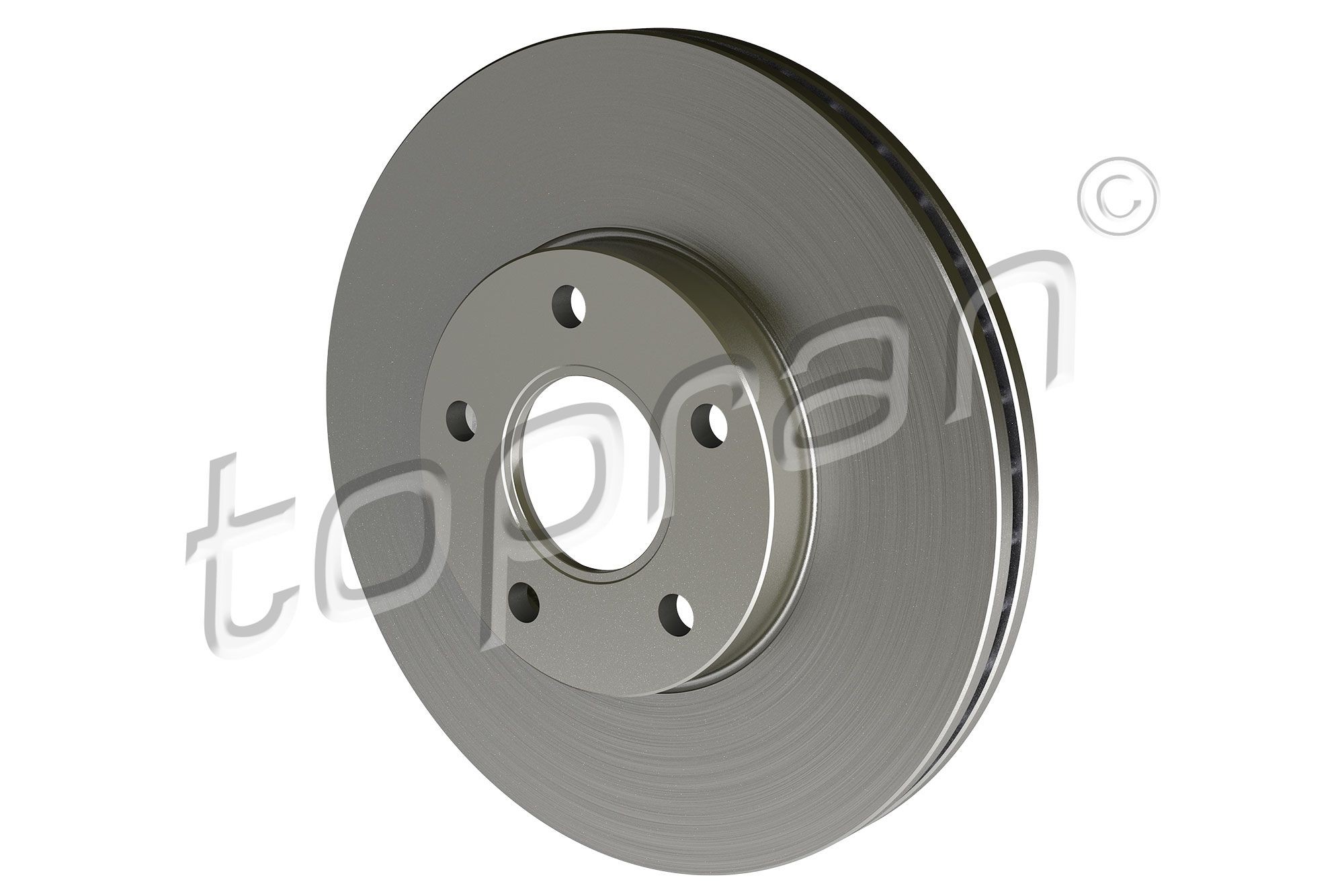 Original 302 248 TOPRAN Disc brake set FORD