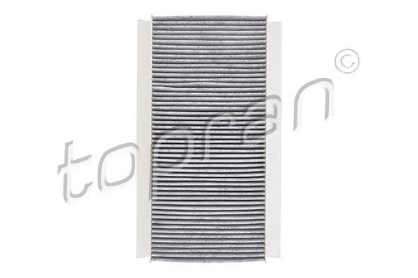 401 027 001 TOPRAN with Odour Absorbent Effect, Filter Insert, Activated Carbon Filter, 388 mm x 220 mm x 32 mm Width: 220mm, Height: 32mm, Length: 388mm Cabin filter 401 027 buy