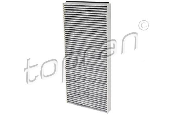401 409 001 TOPRAN with Odour Absorbent Effect, Activated Carbon Filter, Filter Insert, 380 mm x 160 mm x 25 mm Width: 160mm, Height: 25mm, Length: 380mm Cabin filter 401 409 buy
