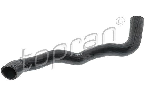Coolant pipe TOPRAN Radiator, Upper Left, Rubber with fabric lining - 401 966