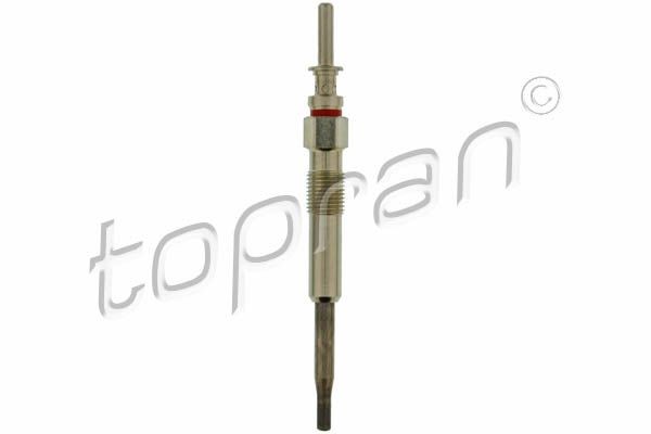 TOPRAN 500 648 Glow plug 5V M 10, Pencil-type Glow Plug, after-glow capable