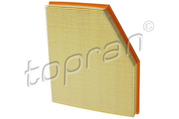 TOPRAN 501 307 Air filter 41mm, 312mm, pentagonal, Foam, Filter Insert