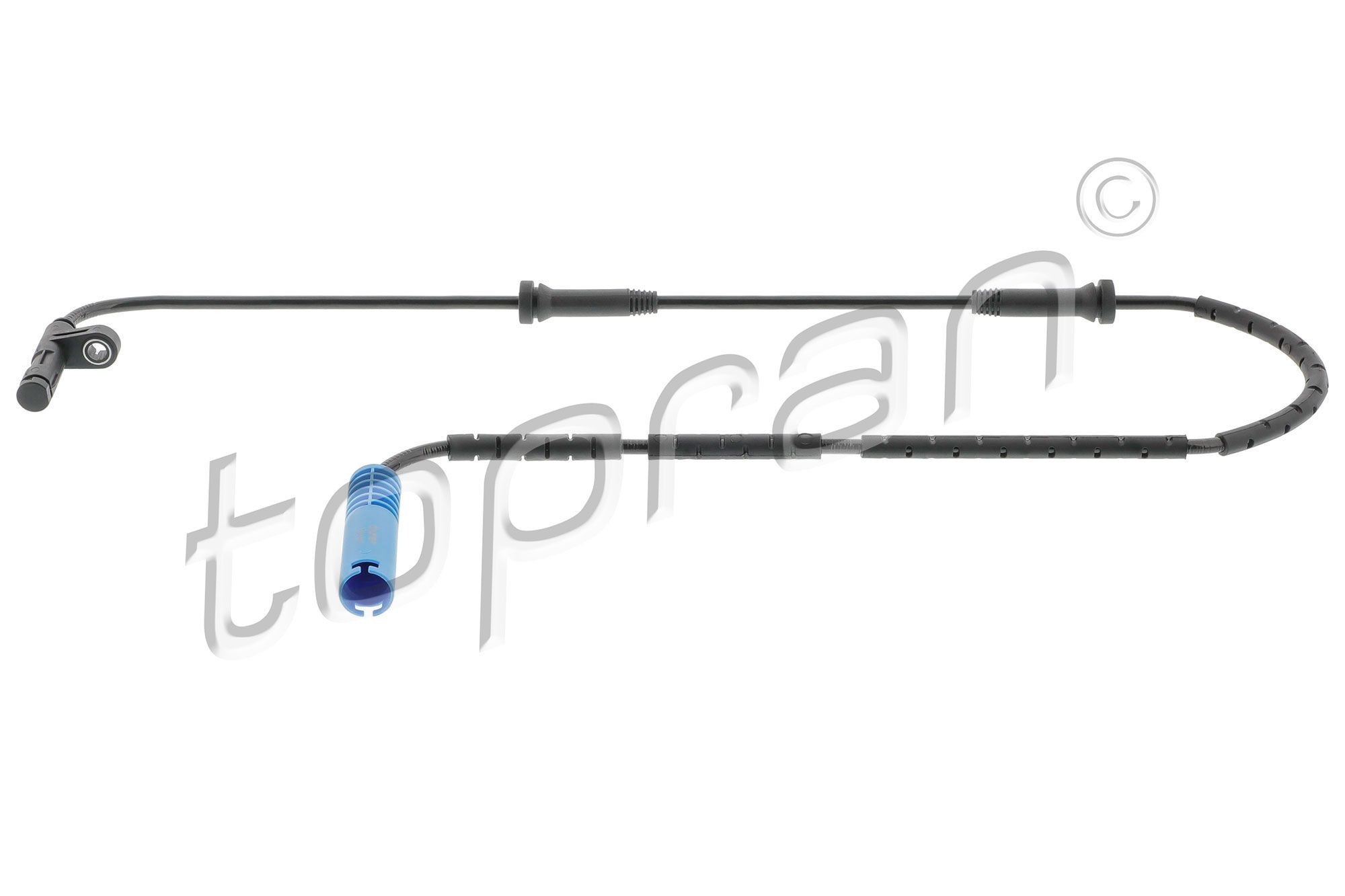 TOPRAN 501 459 ABS sensor Rear Axle Left, Rear Axle Right, with cable, for vehicles with ABS, 935mm
