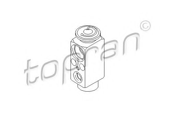 TOPRAN 501544 AC expansion valve 64118384379
