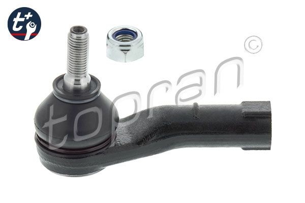 700103 Tie rod end 700103 TOPRAN M 10 x 1,25 mm, Front Axle Left, with nut