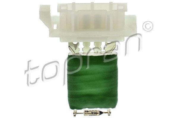 TOPRAN 700 241 Air filter 42mm, 87mm, 297mm, rectangular, Foam, Filter Insert