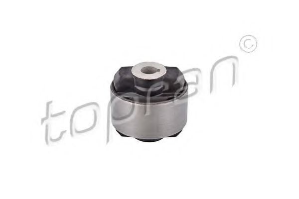 700 285 TOPRAN Suspension bushes RENAULT Front axle both sides, Rear, Rubber-Metal Mount, for control arm