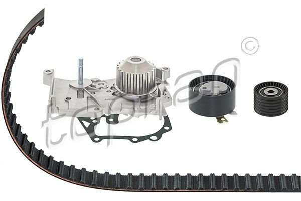 TOPRAN 700 678 Water pump and timing belt kit DACIA experience and price