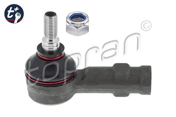 720 429 TOPRAN Tie rod end CITROËN M 10 x 1,25 mm, Front Axle Right, Front Axle Left, with nut