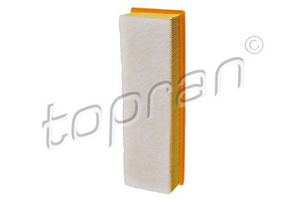 TOPRAN 721 010 Air filter 60mm, 101mm, 334mm, rectangular, Foam, Filter Insert, for dusty operating conditions, with pre-filter