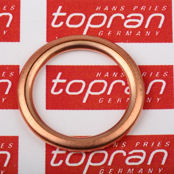 TOPRAN 721 131 Seal, oil drain plug Copper