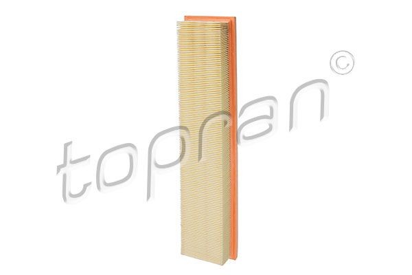 722 129 TOPRAN Air filters CITROËN 60mm, 95mm, 422mm, rectangular, Foam, Filter Insert