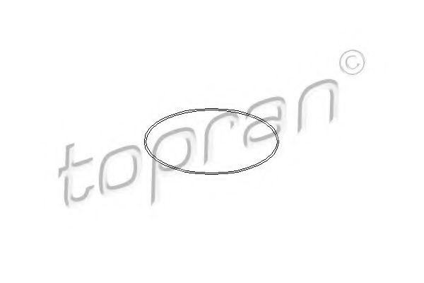TOPRAN 722203 O-Ring, cylinder liner 0112 A7