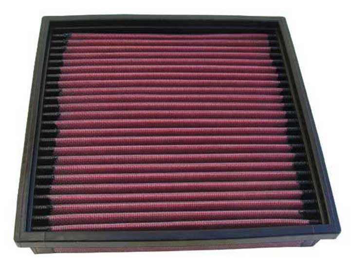 K&N Filters 33-2003 Air filter 40mm, 206mm, 210mm, Square, Long-life Filter