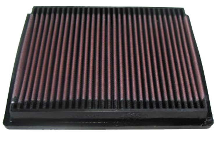 K&N Filters 33-2067 Air filter 25mm, 187mm, 225mm, Square, Long-life Filter