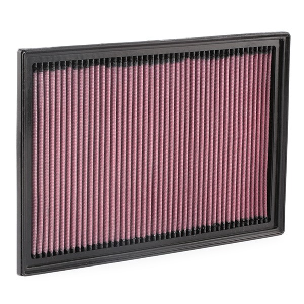 33-2384 K&N Filters Air filters VW 29mm, 222mm, 343mm, Square, Long-life Filter