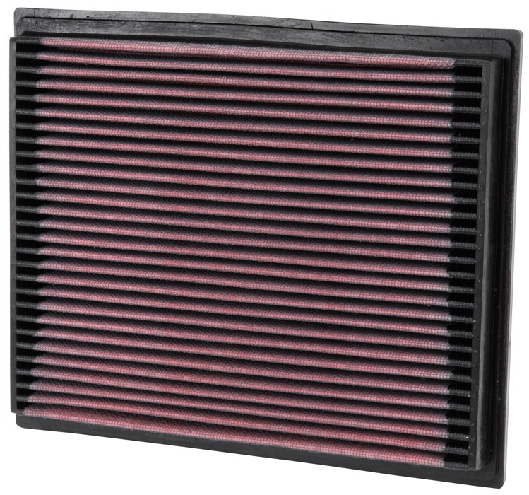 K&N Filters 33-2675 Въздушен филтър 29mm, 210mm, 252mm, квадратен, фълтър за дълъг пробег Опел в оригинално качество