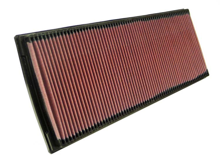33-2722 K&N Filters Air filters PORSCHE 29mm, 187mm, 462mm, Square, Long-life Filter