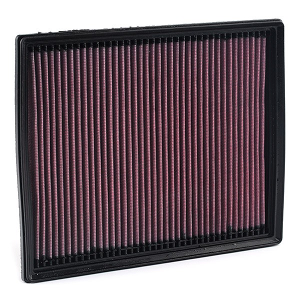 K&N Filters 33-2787 Air filter 30mm, 232mm, 291mm, Square, Long-life Filter