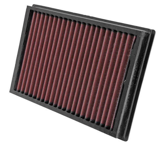 K&N Filters 33-2877 Engine filter 30mm, 190mm, 281mm, Square, Long-life Filter
