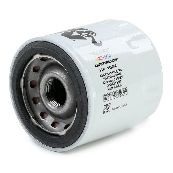 HP1004 Oil filters Premium Oil Filter w/Wrench Off Nut K&N Filters HP-1004 review and test