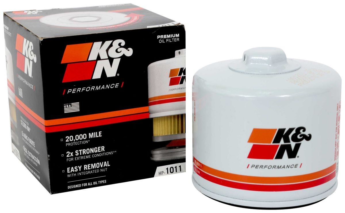 HP1011 Oil filters Premium Oil Filter w/Wrench Off Nut K&N Filters HP-1011 review and test