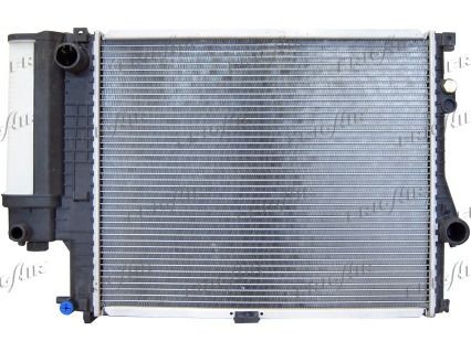 FRIGAIR 0102.3100 Engine radiator Aluminium, Plastic, 550 x 440 x 32 mm