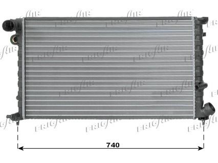 2123.0140 FRIGAIR Aluminium, 670 x 375 x 24 mm, Mechanically jointed cooling fins Core Dimensions: 670 x 365 x 24 mm Radiator 0103.3040 buy