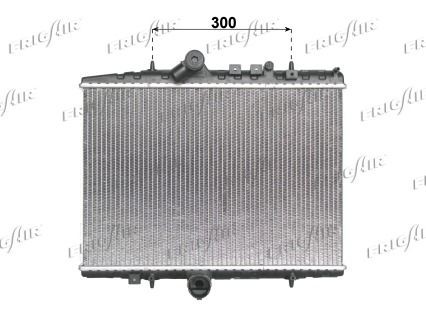 2123.0081 FRIGAIR 0103.3081 Engine radiator 1330.78