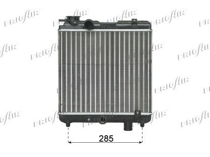 FRIGAIR 0104.2053 Engine radiator Plastic, Aluminium, 306 x 355 x 22 mm