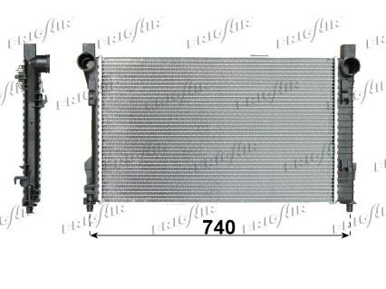 2114.0086 FRIGAIR 0106.3086 Engine radiator A 2035000803